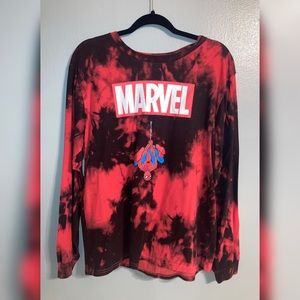 Long sleeve Spider-Man shirt